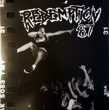 REDEMPTION 87 "S/T" LP (Rev) Blue/White Marble Vinyl